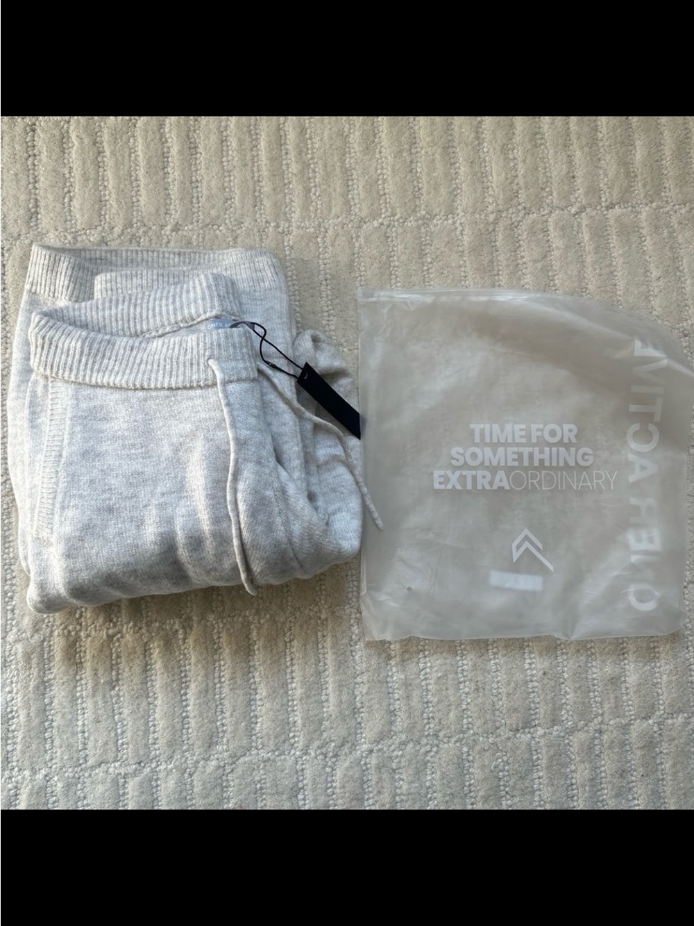 Oner Active Oversized Knit Straight Leg Pants - Picture 5 of 6